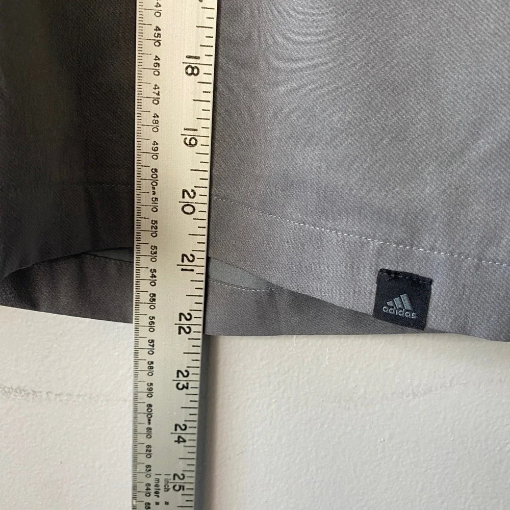 Adidas Golf Shorts Mens 32 Grey Performance Stretch Moisture Wicking‎ Activewear